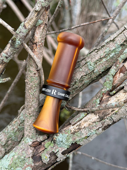 Brown pearl cutdown duck call