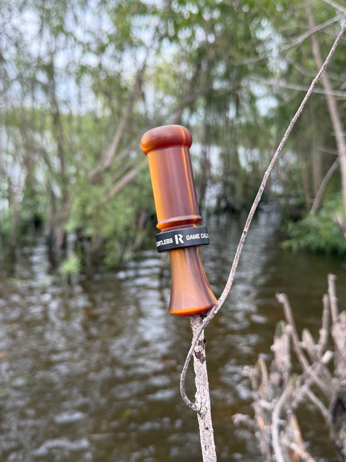 Brown pearl cutdown duck call