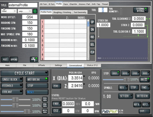 CNC Single Part Setup Fee